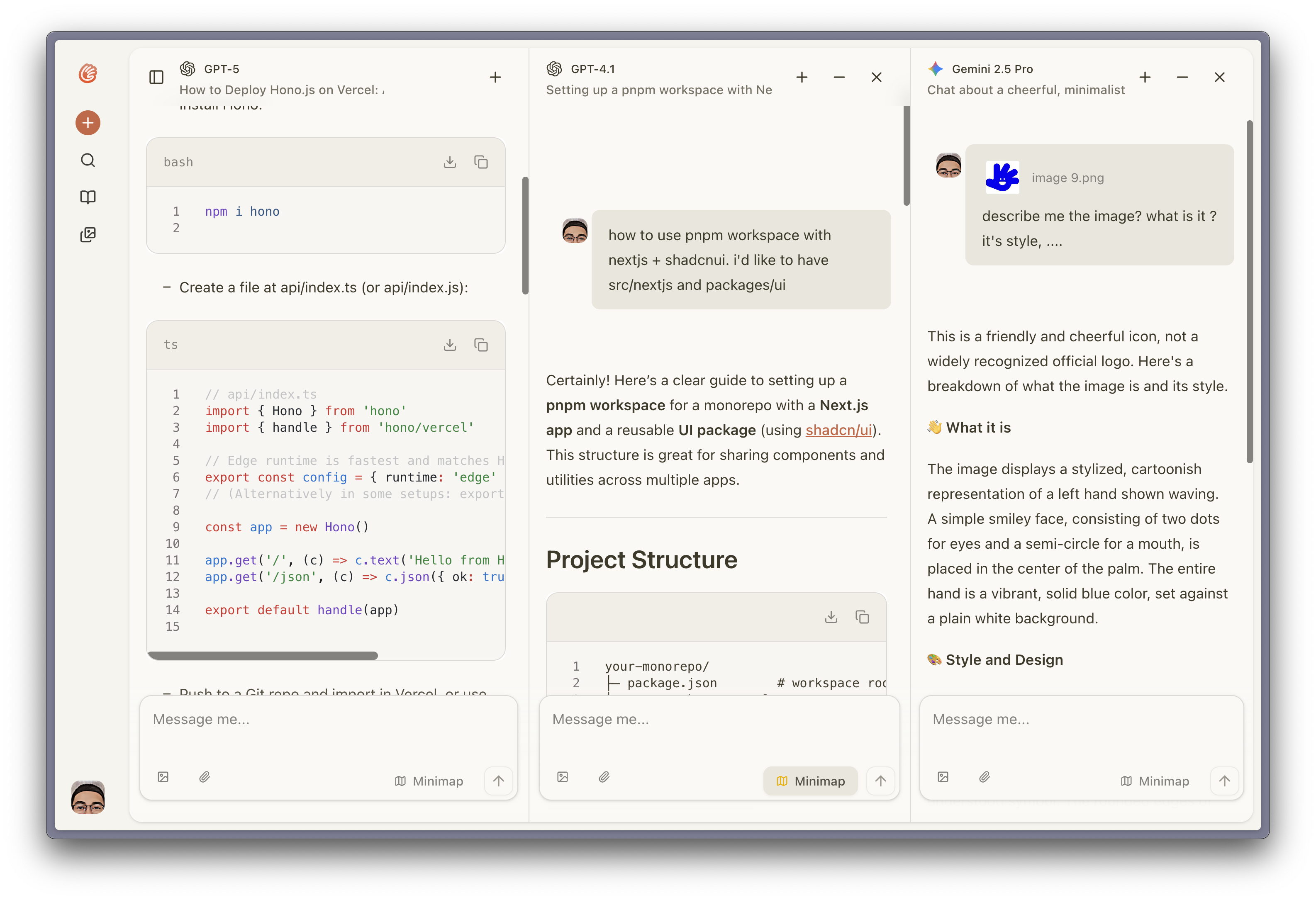 Run Several Chats Simultaneously, All in One Place